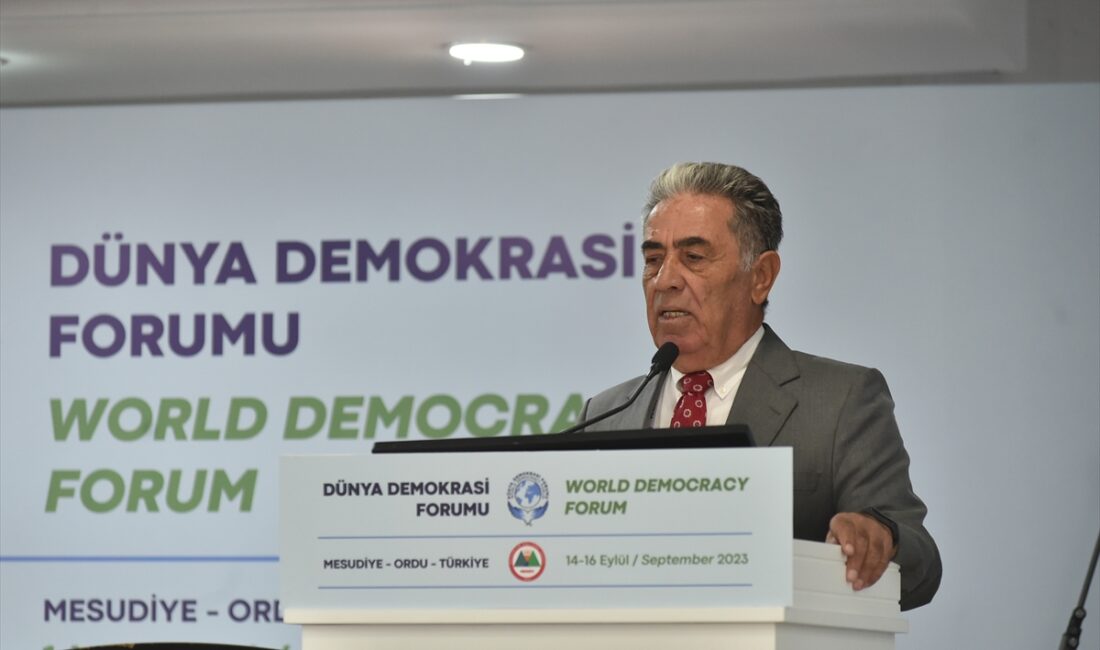 Dünya Demokrasi Forumu bildirgesi yayımlandı İSTANBUL (AA) – Dünya Demokrasi Forumu Yürütme Kurulu Başkanı Prof.