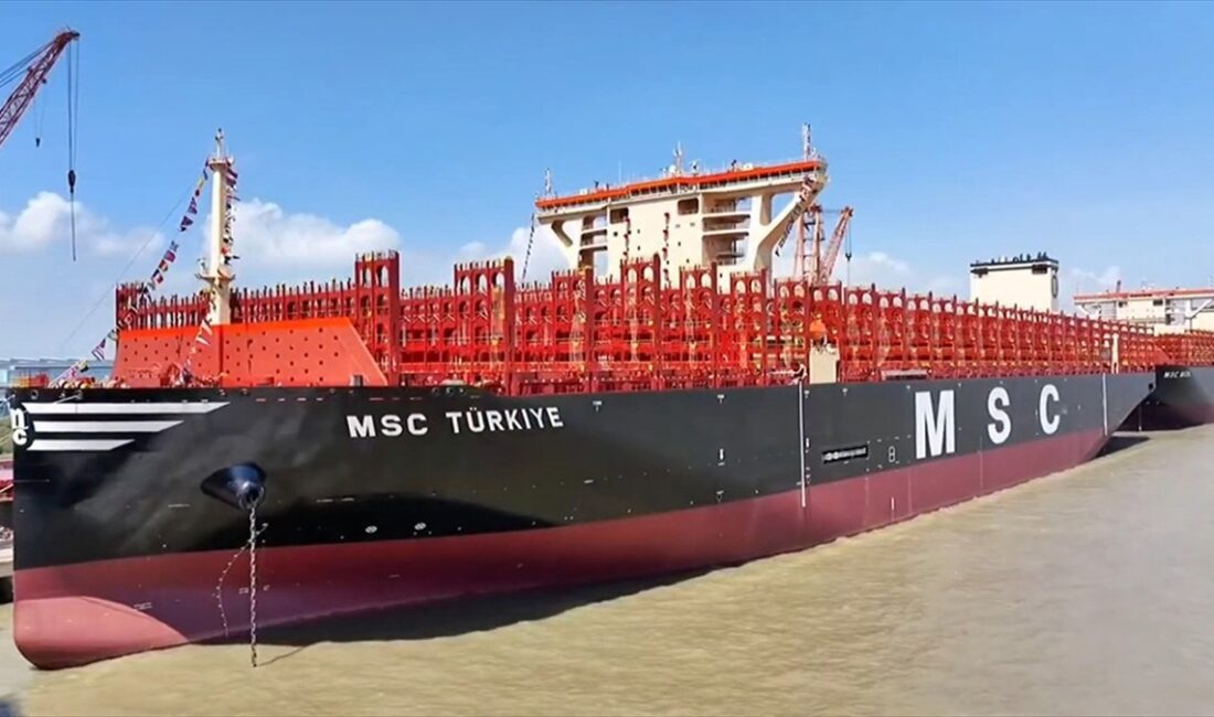 Mediterranean Shipping Company (MSC) tarafından inşa ettirilen, dünyanın en büyük