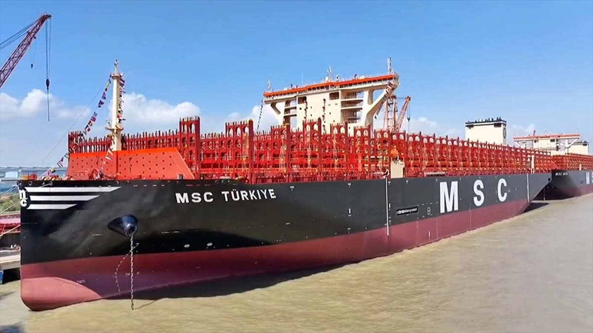 Mediterranean Shipping Company (MSC) tarafından inşa ettirilen, dünyanın en büyük