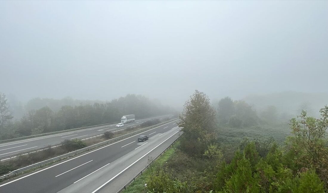 Düzce ve Bolu'da sis etkili oldu DÜZCE (AA) – Anadolu Otoyolu ve D-100 kara yolunun Düzce