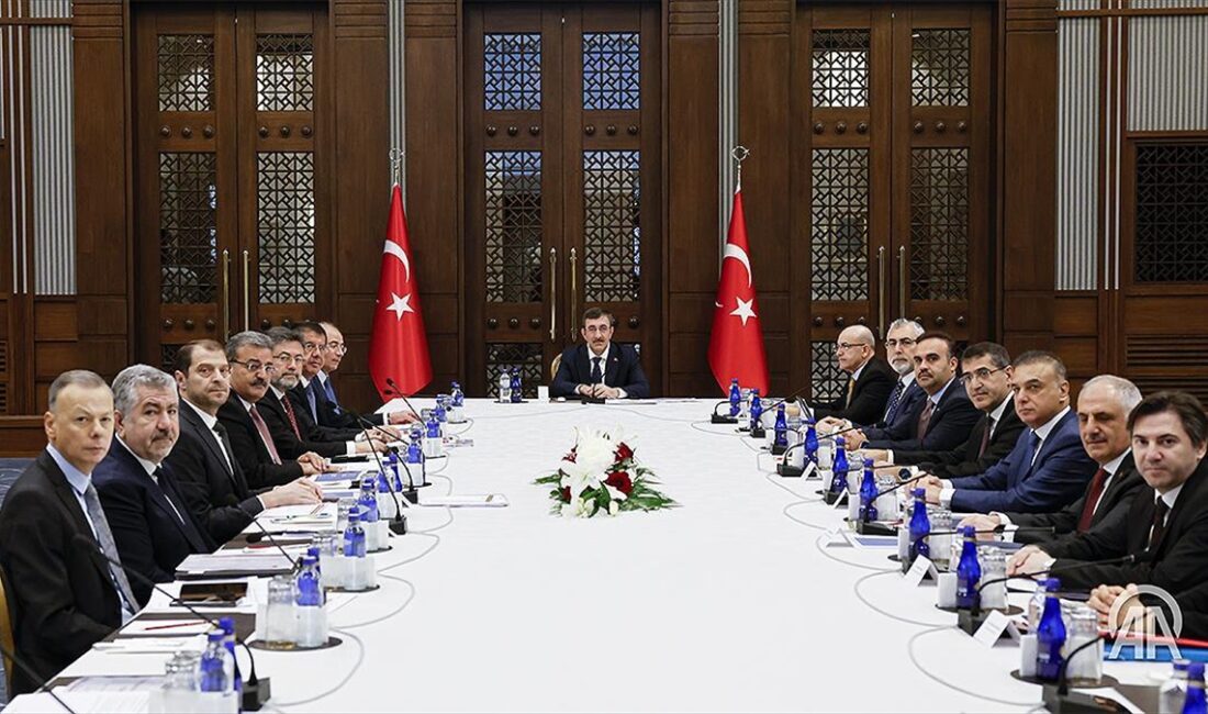 Ekonomi Koordinasyon Kurulu (EKK), Cumhurbaşkanı Yardımcısı Cevdet Yılmaz başkanlığında toplandı.