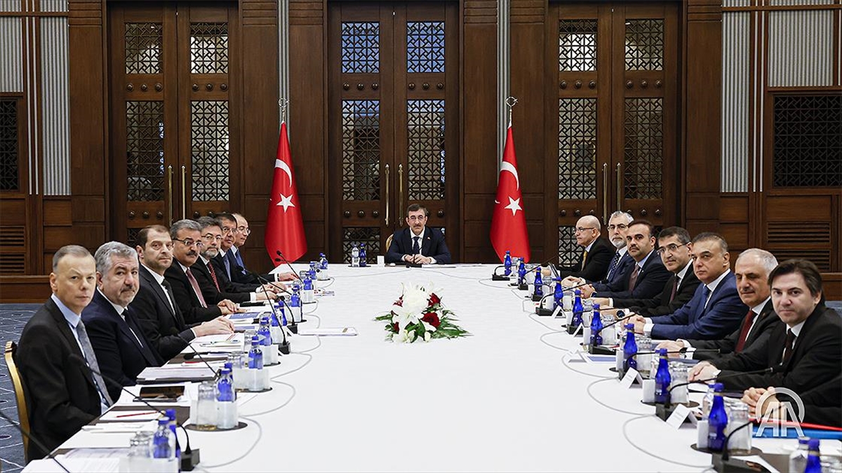 Ekonomi Koordinasyon Kurulu (EKK), Cumhurbaşkanı Yardımcısı Cevdet Yılmaz başkanlığında toplandı.