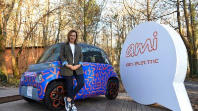 İSTANBUL (AA) – Citroen'in elektirkli araç modeli Citroen Ami, yaklaşık