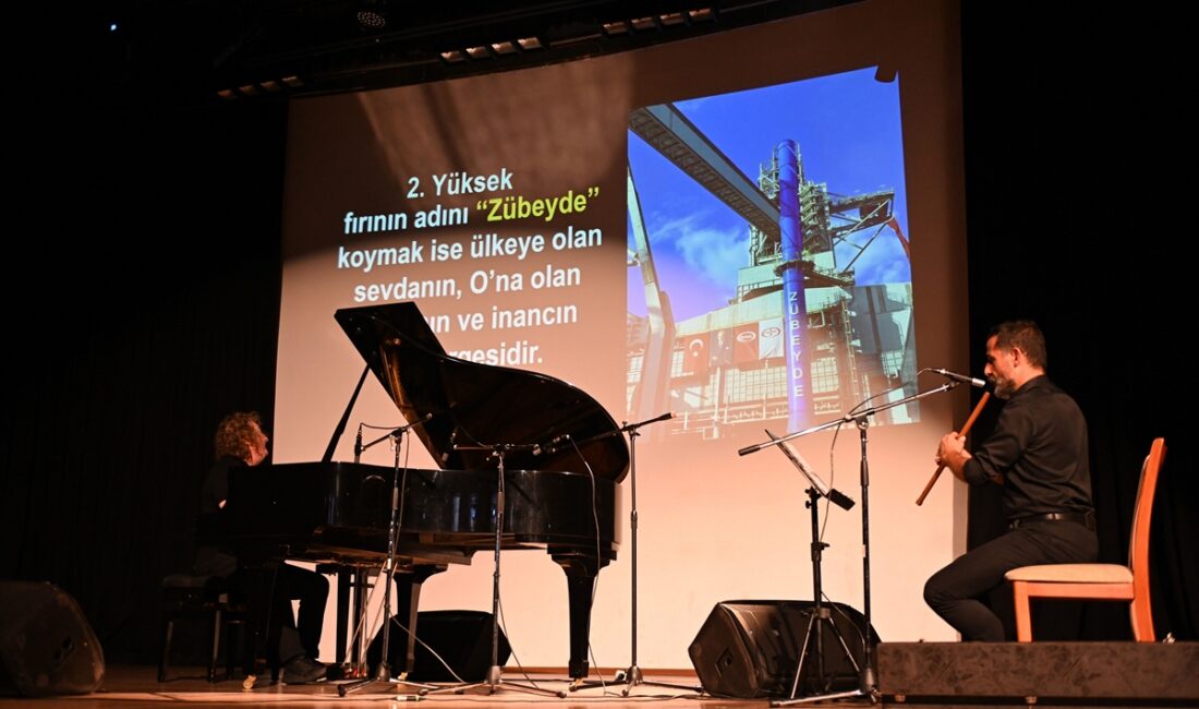 - Erdemir'in 100. yıl konserinde ünlü piyanist ve besteci Tuluyhan