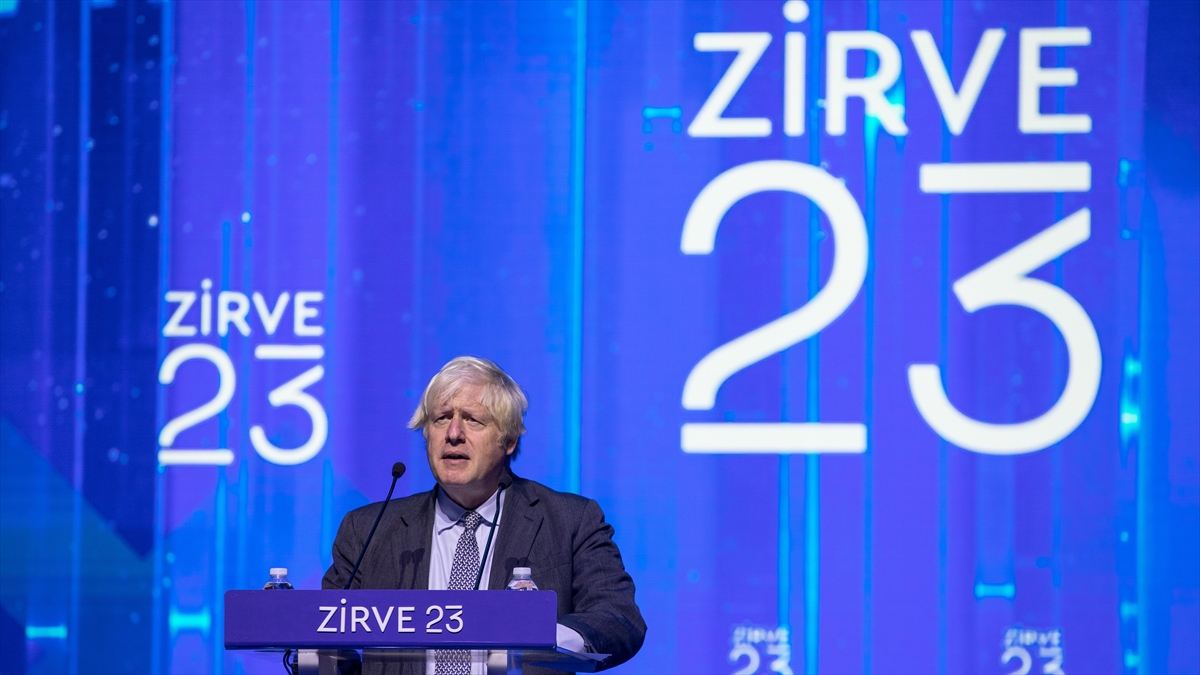 Eski İngiltere Başbakanı​​​​​​​ Boris Johnson, 23 Yetenek Derneği tarafından Ülker