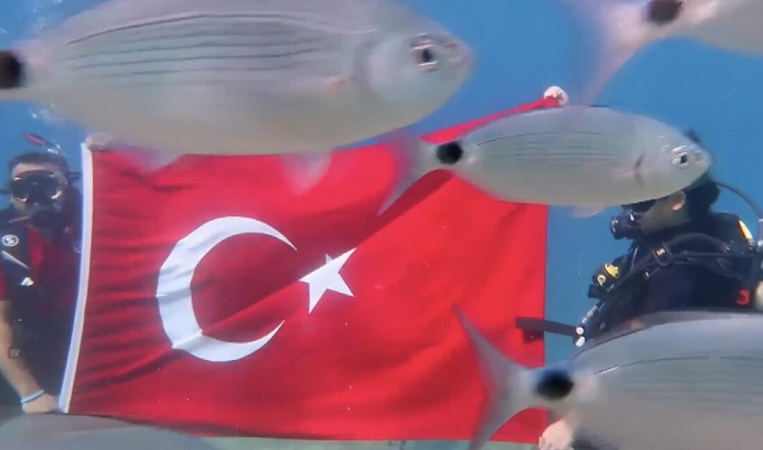 MUĞLA (AA) – İlçede dalış okulu işleten Önder Diktaş ile