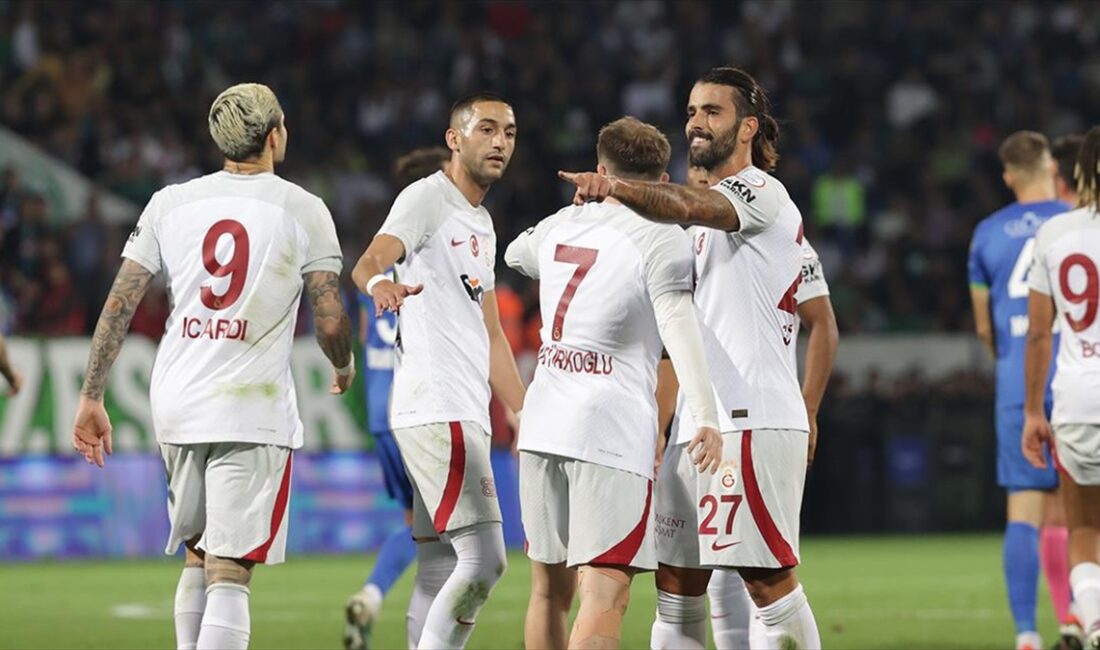 Trendyol Süper Lig'in 10. haftasında Galatasaray, Çaykur Rizespor'u deplasmanda 1-0