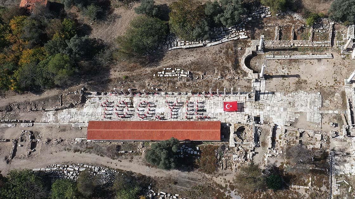 UNESCO Dünya Mirası Geçici Listesi'nde yer alan Stratonikeia antik kentinde,