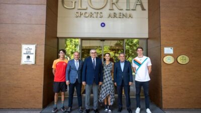 ANTALYA (AA) – Gloria Sports Arena'nın, Türkiye Milli Olimpiyat Komitesi'nin