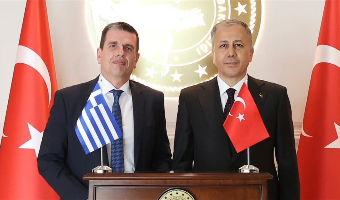 İçişleri Bakanı Ali Yerlikaya, Yunanistan Göç ve İltica Bakanı Dimitris