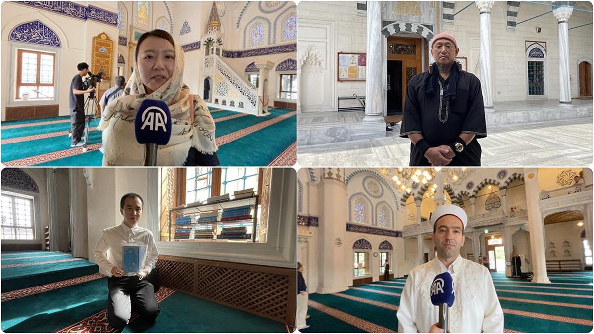 Japonya'nın başkentindeki Tokyo Camisi, İslam dinini yakından tanımak isteyen Japon