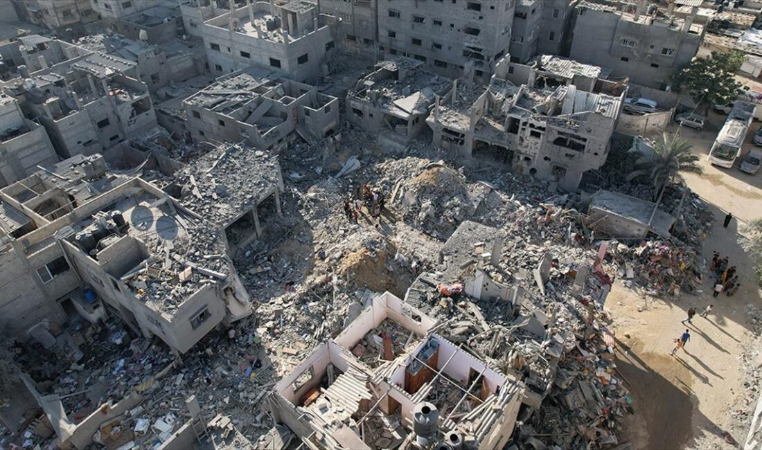 İsrail'in 19 gündür bombaladığı abluka altındaki Gazze Şeridi'ndeki nüfusun yüzde