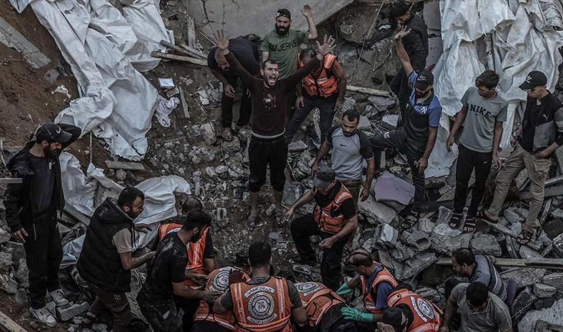 İsrail'in abluka altındaki Gazze Şeridi'ne 7 Ekim'den bu yana düzenlediği