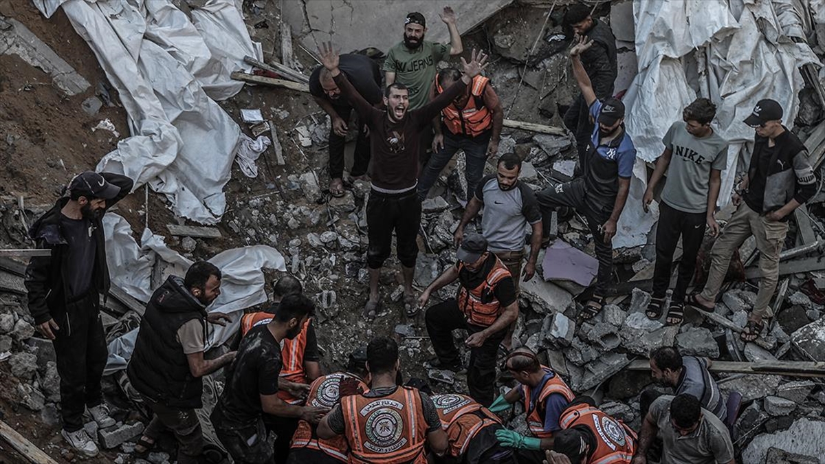 İsrail'in abluka altındaki Gazze Şeridi'ne 7 Ekim'den bu yana düzenlediği