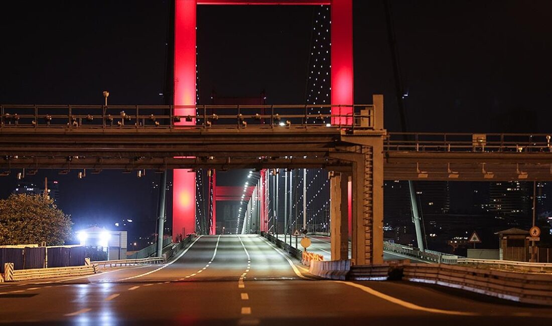 İstanbul Valiliği, Cumhuriyet'in 100. yılı kutlamaları kapsamında 15 Temmuz Şehitler