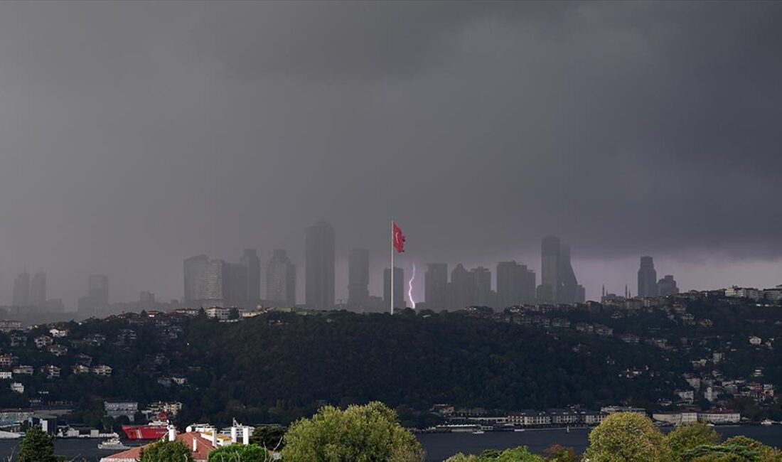 Meteoroloji 1. Bölge Müdürlüğü, İstanbul'da yarın sabah saatlerinden itibaren kuvvetli