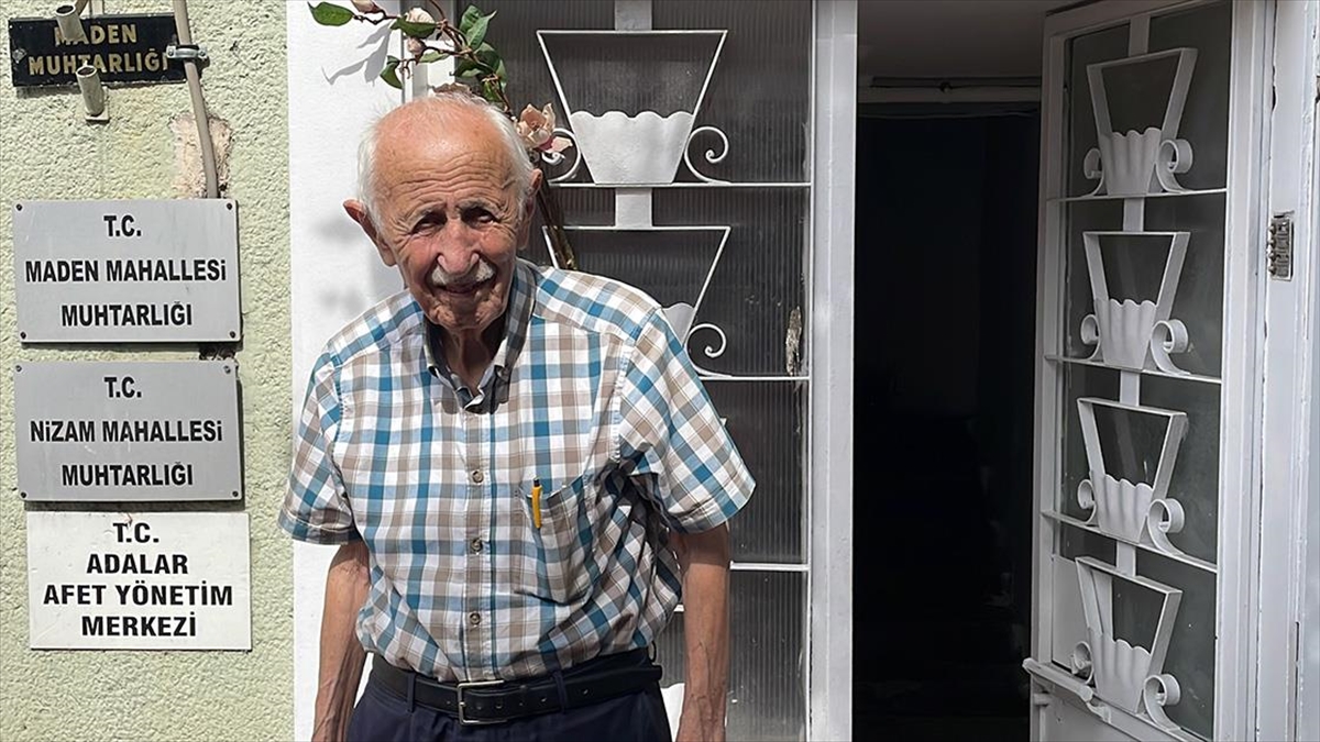 İSTANBUL (AA) – Adalar ilçesine bağlı Büyükada’daki Nizam Mahallesi’nin muhtarı