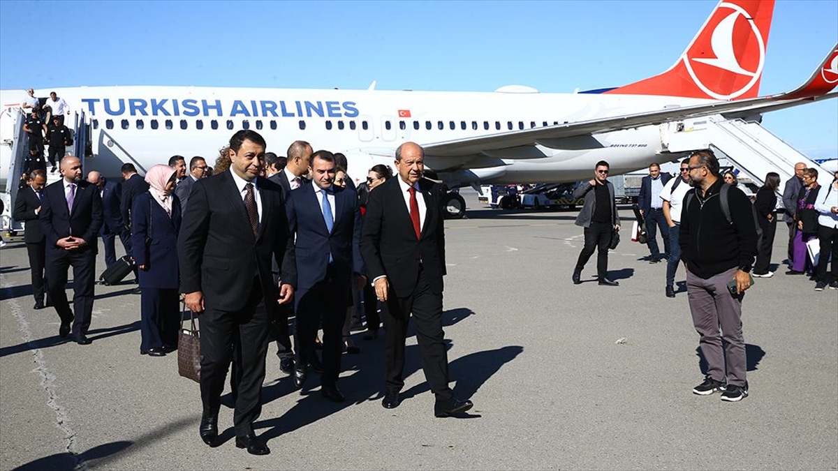 Kuzey Kıbrıs Türk Cumhuriyeti (KKTC) Cumhurbaşkanı Ersin Tatar, temaslarda bulunmak
