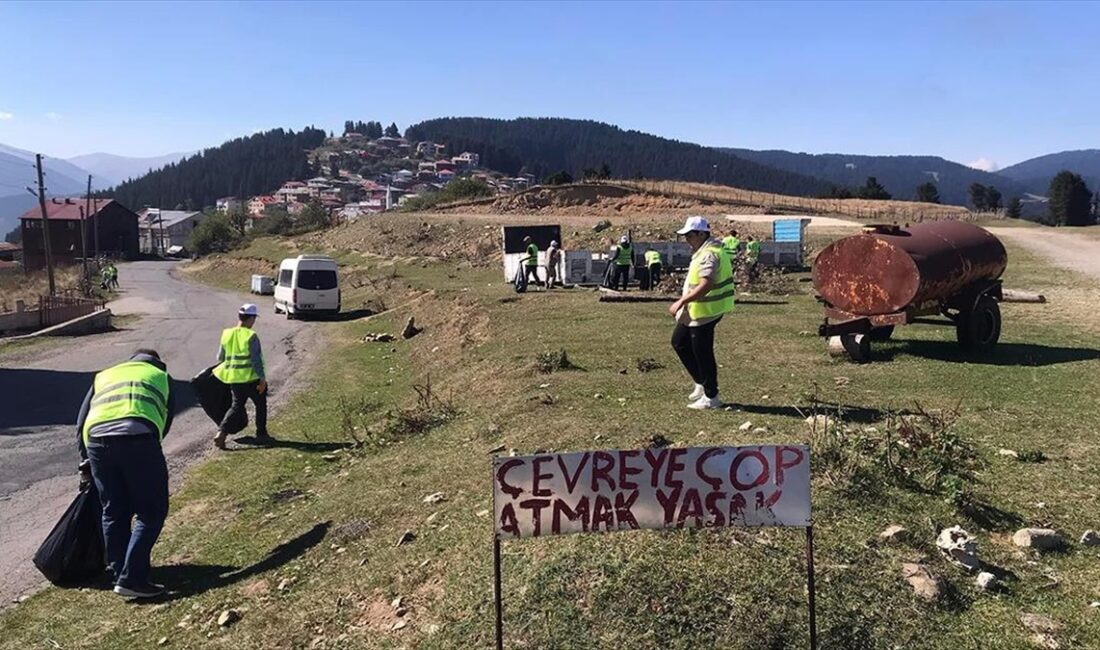 Giresun'un önemli turizm merkezlerinden 1700 rakımlı Kümbet Yaylası'nda yaklaşık 2
