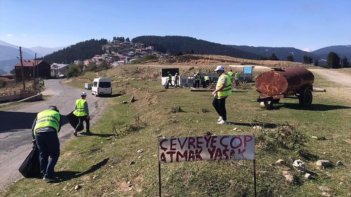 Giresun'un önemli turizm merkezlerinden 1700 rakımlı Kümbet Yaylası'nda yaklaşık 2