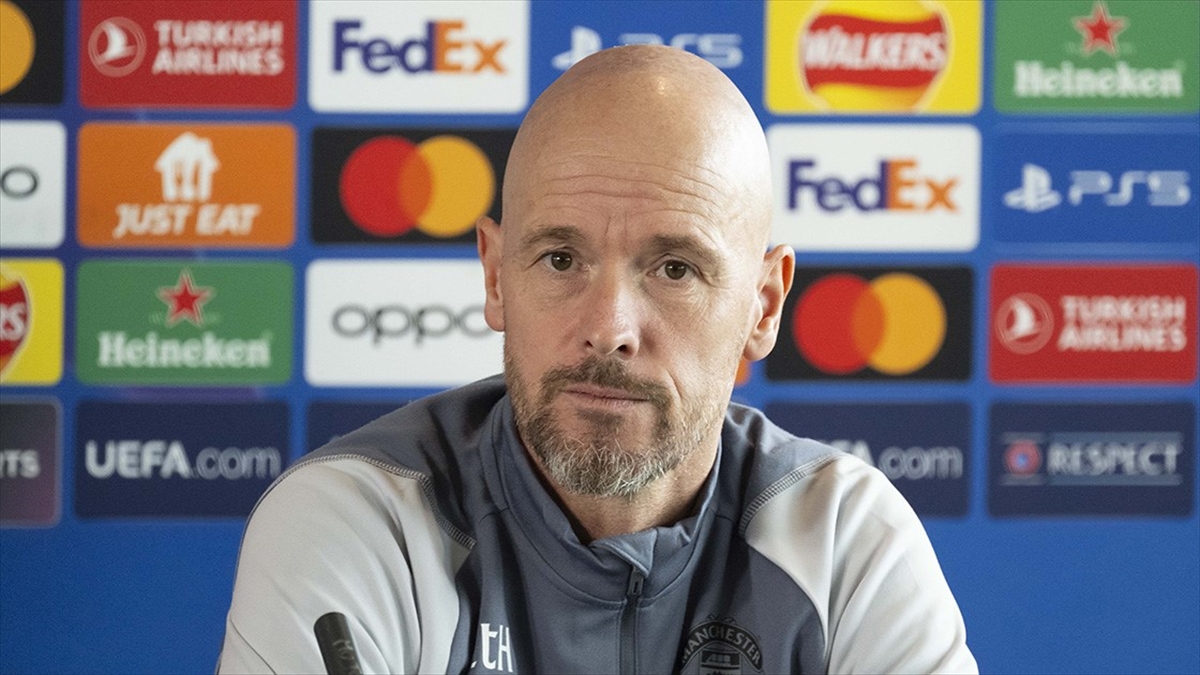 İngiltere Premier Lig ekiplerinden Manchester United'ın teknik direktörü Erik ten