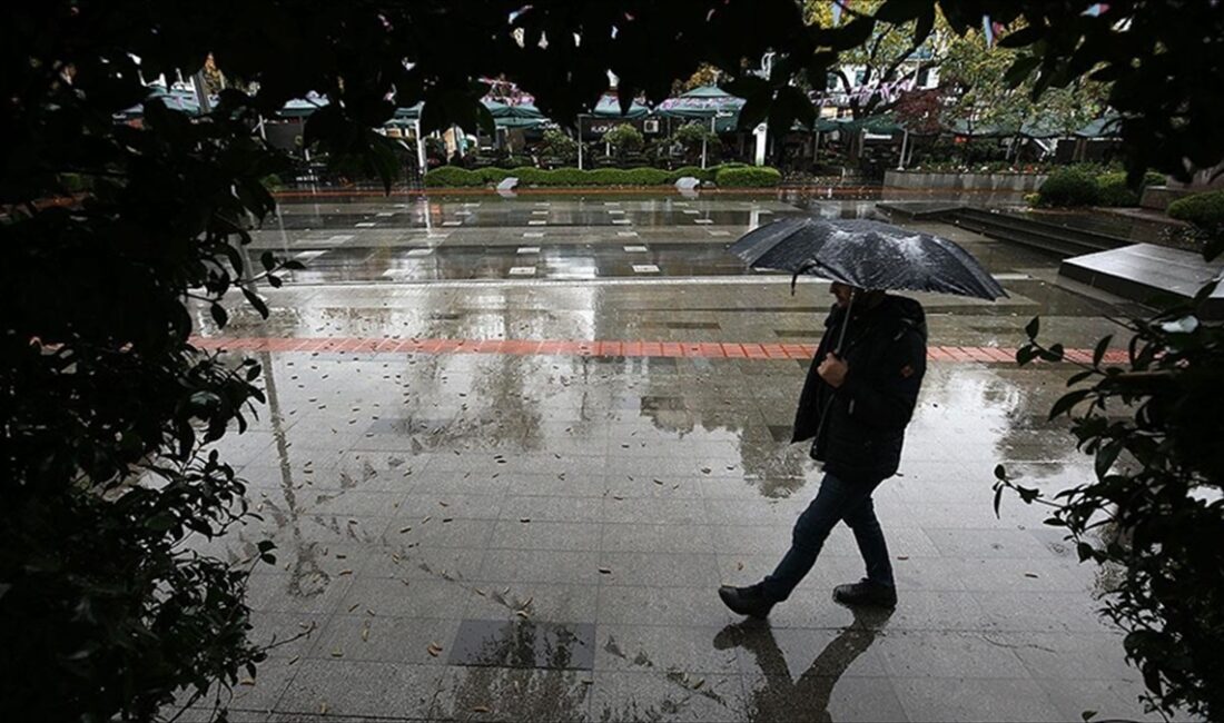 Meteoroloji Genel Müdürlüğünden, yurdun bazı bölgelerinde kuvvetli yağış ve toz