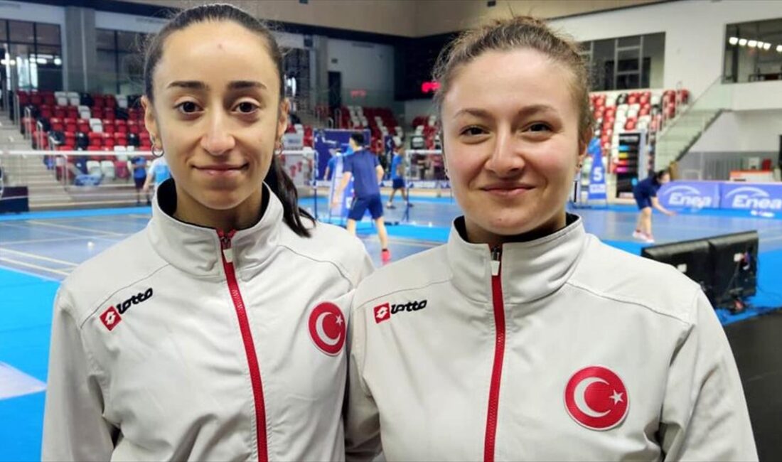 Hollanda Açık Badminton Turnuvası'nda milli sporcular Bengisu Erçetin ile Nazlıcan
