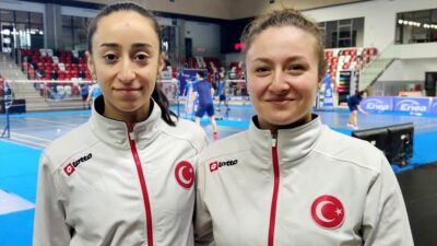 Hollanda Açık Badminton Turnuvası'nda milli sporcular Bengisu Erçetin ile Nazlıcan