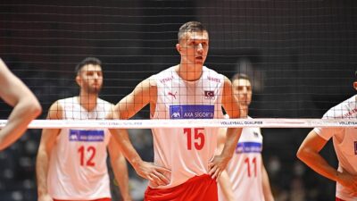 A Milli Erkek Voleybol Takımı oyuncularından Mert Matic, 2024 Paris