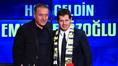 MKE Ankaragücü Kulübü Başkanı Faruk Koca, teknik direktörleri Emre Belözoğlu'na