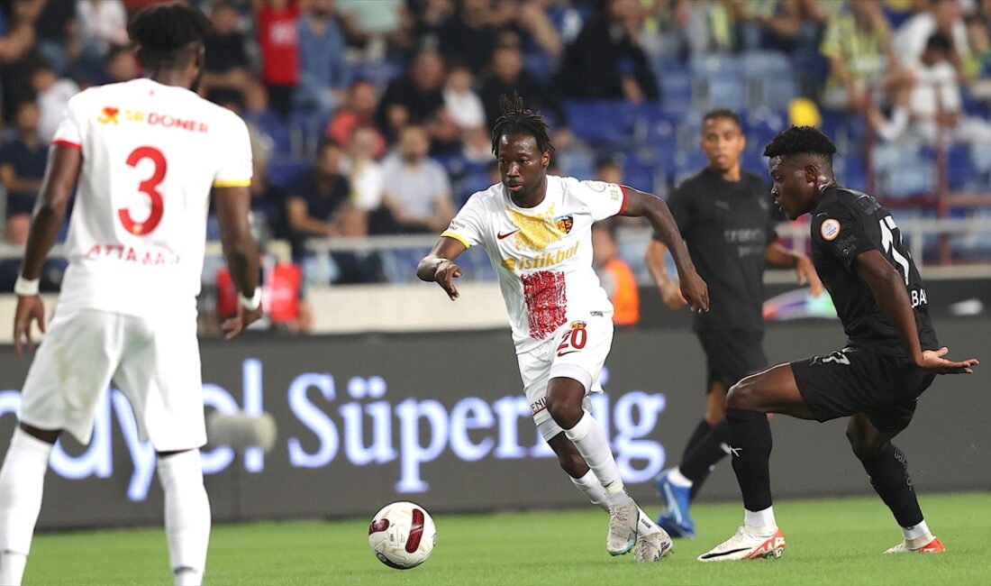 MERSIN (AA) – Trendyol Süper Lig’in 10. haftasında oynanan Atakaş