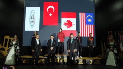 Türkiye Muaythai Federasyonu Başkanı Hasan Yıldız, Antalya'da gerçekleştirilen Muaythai Gençler