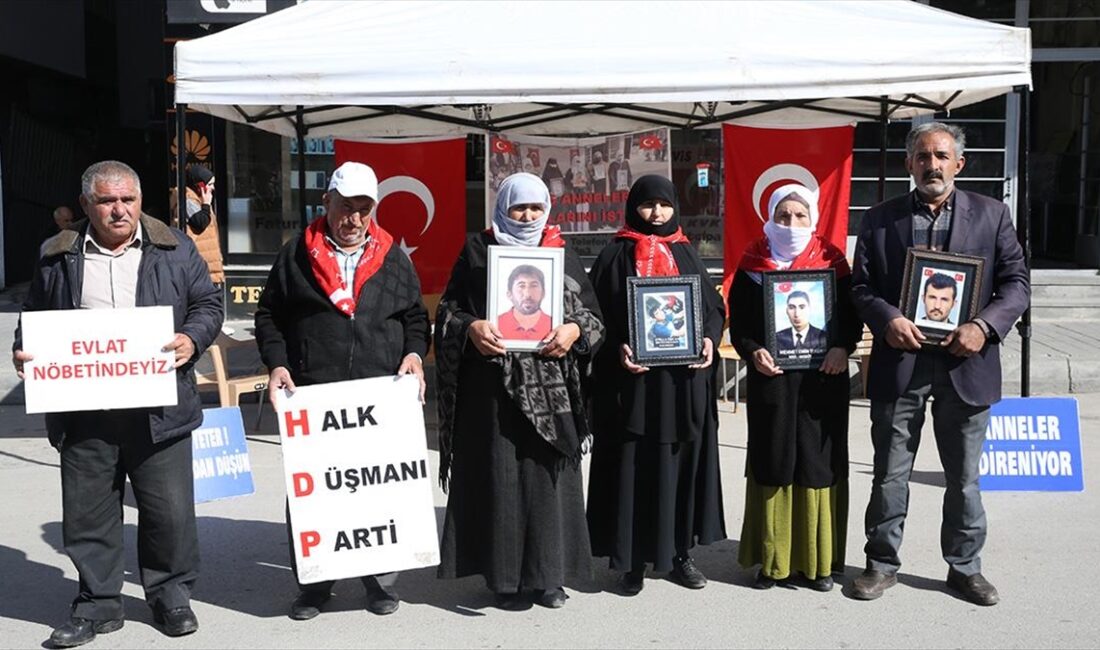 Muş'ta çocuklarının terör örgütü PKK tarafından dağa götürülmesinden HDP'yi sorumlu