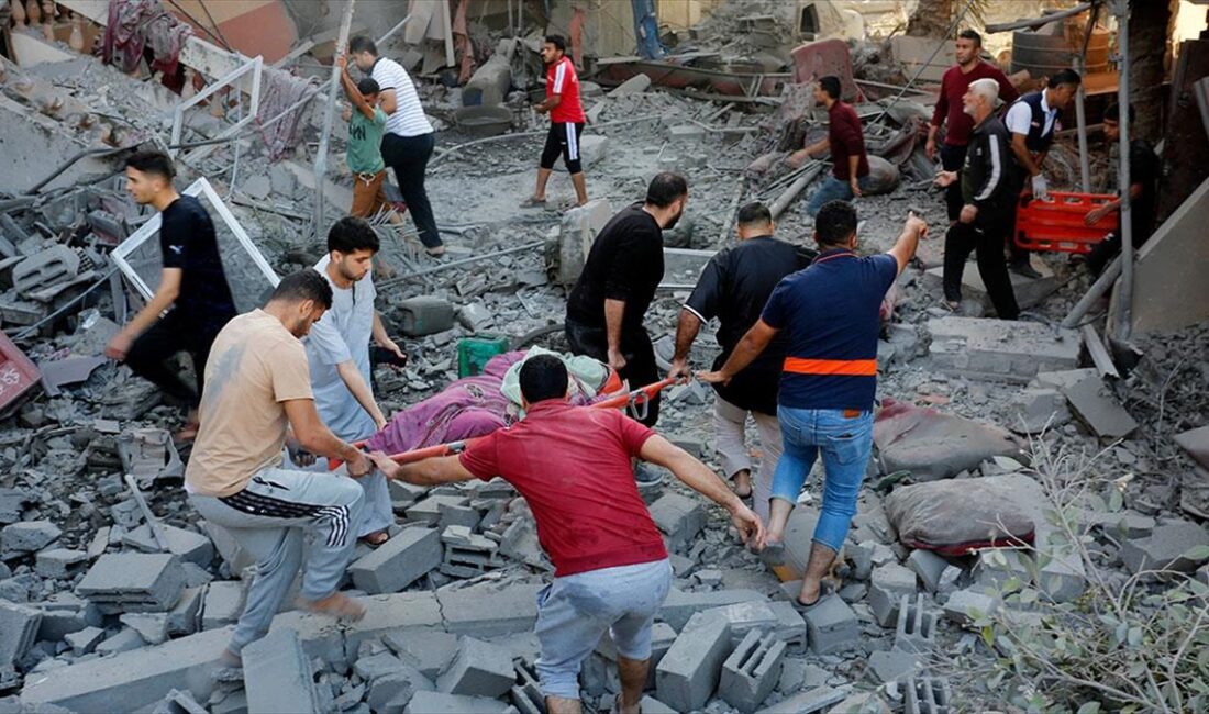 İSTANBUL (AA) – Hamas’a bağlı hükümetin Medya Ofisinden yapılan açıklamada,