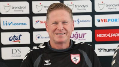 Trendyol Süper Lig ekiplerinden Yılport Samsunspor'un teknik direktör Marcus Gisdol,