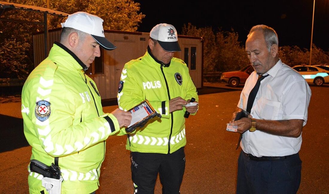 ANKARA (AA) – Mersin’den Ankara’ya sefer yapan otobüse görevi kapsamında