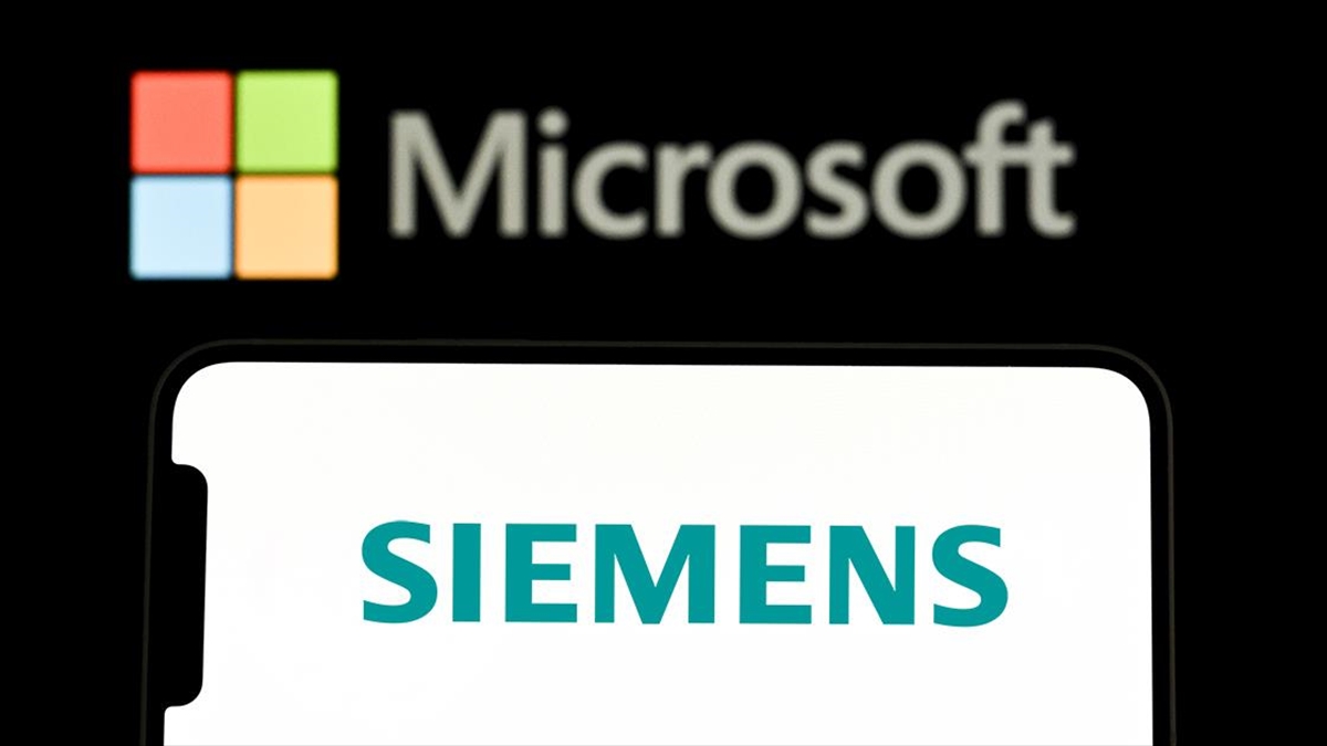 Alman teknoloji şirketi Siemens ile ABD’li Microsoft üretimde insanlar ve