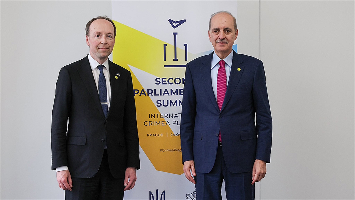 TBMM Başkanı Numan Kurtulmuş, Kırım Platformu 2'nci Parlamenter Zirvesine katılmak
