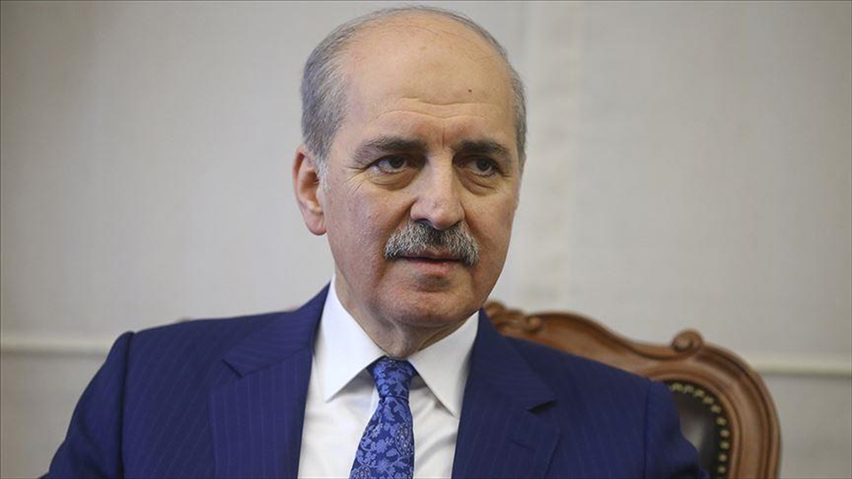 TBMM Başkanı Numan Kurtulmuş, Büyük Doğu Yayınları sahibi, Necip Fazıl