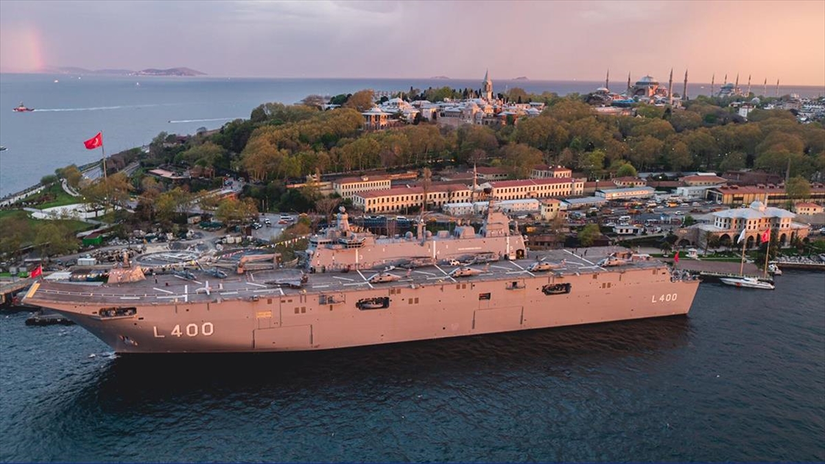 Milli Savunma Bakanlığı, TCG Anadolu gemisinin 27 ve 28 Ekim'de