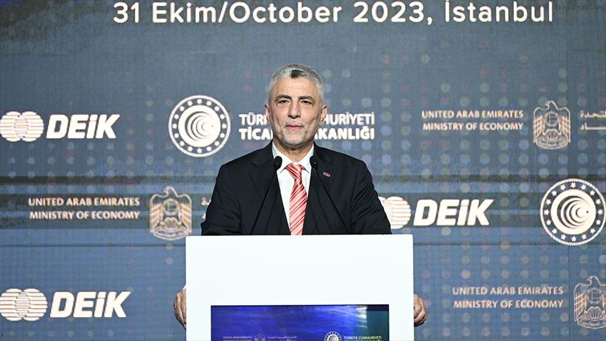 Ticaret Bakanı Ömer Bolat, müteahhitlik sektörünün Birleşik Arap Emirlikleri'nde 141