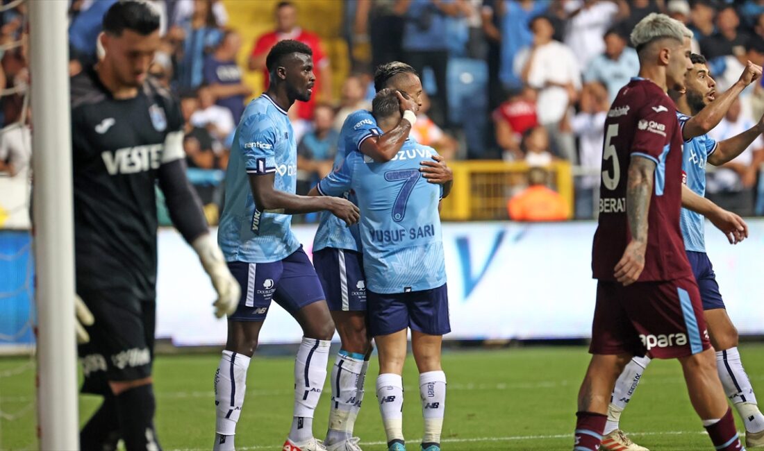 ADANA (AA) – 7. dakikada Onuachu’nun gönderdiği topla buluşan Fountas’ın