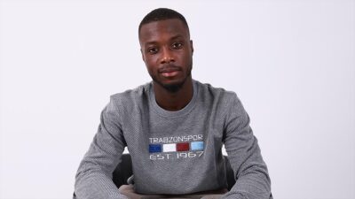 Trabzonspor'un İngiltere Premier Lig'den transfer ettiği Fildişi Sahilli oyuncusu Nicolas