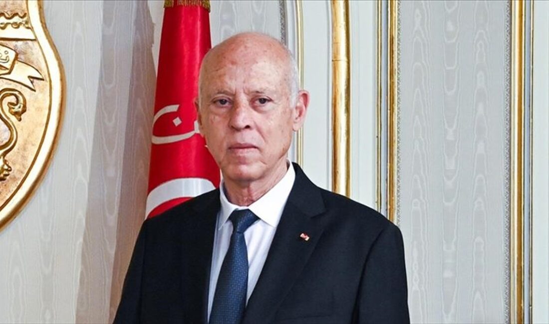 Tunus Cumhurbaşkanı Kays Said, Filistin ile dayanışma içinde olduklarını ve