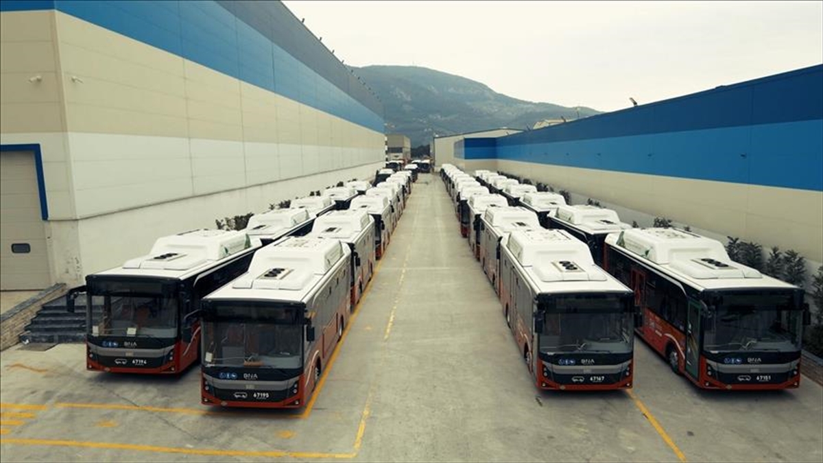 Türkiye'nin yılın 9 ayında gerçekleştirdiği otobüs, minibüs ve midibüs ihracatı