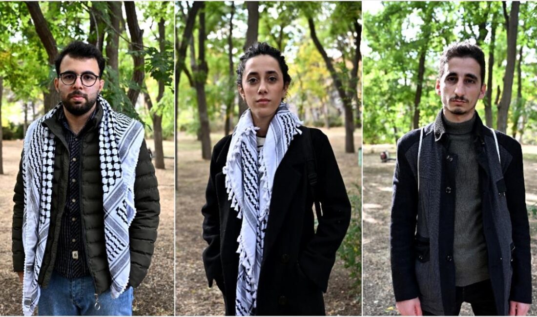 Türkiye'de üniversite eğitimi gören Filistinli öğrenciler, İsrail'in saldırıları altında yaşam