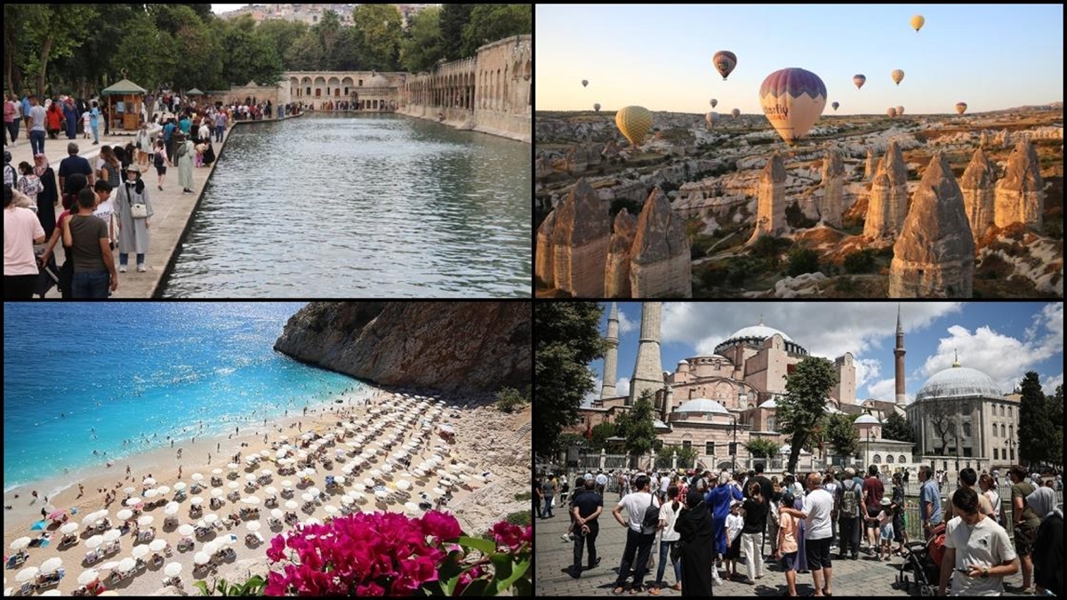 Türkiye'nin turizm geliri, yılın üçüncü çeyreğinde geçen yılın aynı dönemine