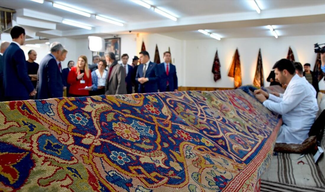 Kültür ve Turizm Bakan Yardımcısı Nadir Alpaslan, "Halımızın restorasyonu uzman