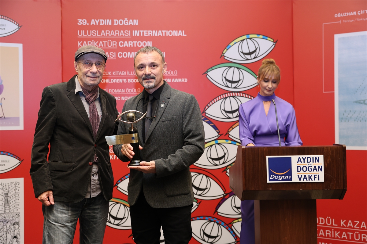 - 39. Aydın Doğan Uluslararası Karikatür Yarışması'nda Polonya'dan Pawel Kuczynski’ye