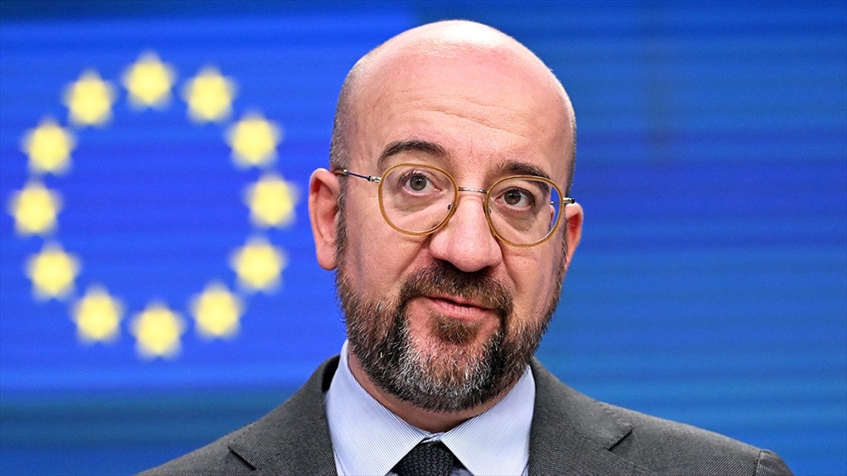 Avrupa Birliği (AB) Konseyi Başkanı Charles Michel, Ukrayna'da AB taraftarlarının